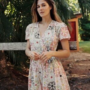 Christy Dawn Daisy Patchwork Dawn dress